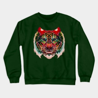 Colocasia Panthera Tigris Crewneck Sweatshirt